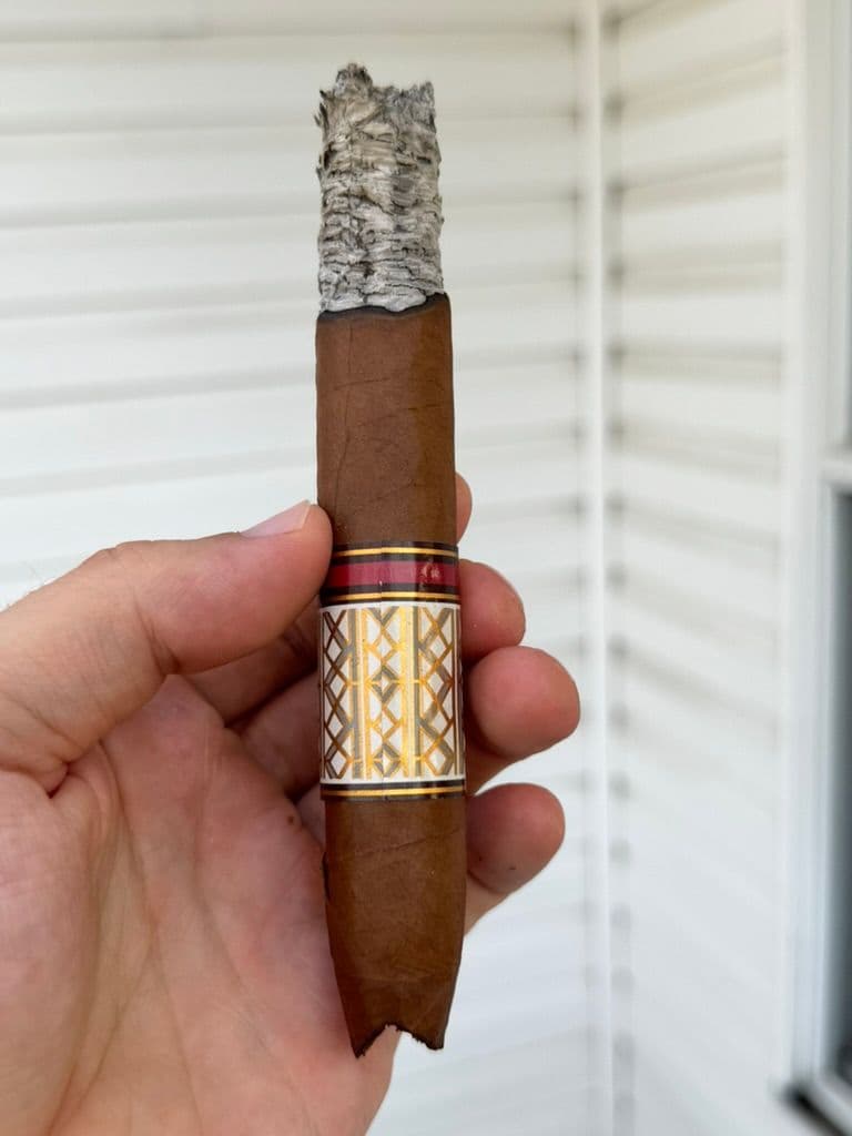 Kelner 80th Anniversary with geometric secondary band and ash column